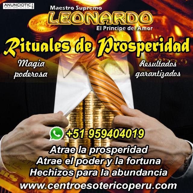 RITUALES PARA LA PROSPERIDAD Y ABUNDANCIA