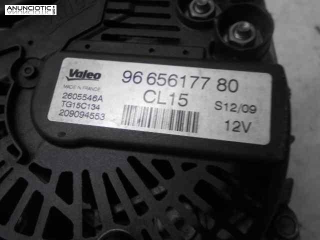 Alternador 3357641 2605546a peugeot 207