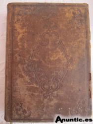 SANTA BIBLIA PROTESTANTE,CIPRIANO DE VALERA SIGLO DE ORO. EDIC.1870- ENCUAD.PIEL