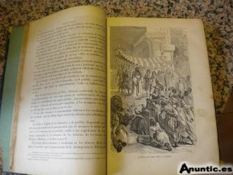 LIBROS ANTIGUOS. HISTORIA POPULAR DEL MUNDO DE CH. KRAVËR. ENCICLOPEDIA COMPLETA.AÑO 1877.