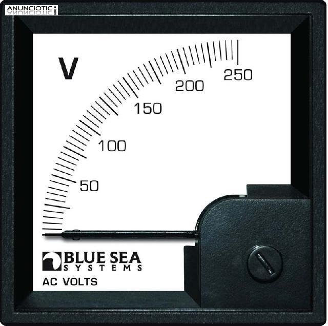 Voltimetro blue sea din 0 250v ac