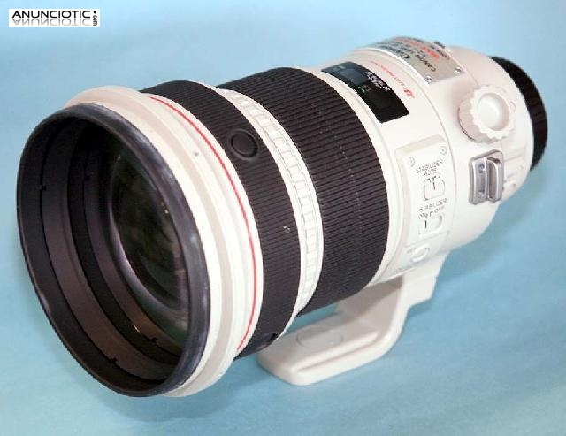 Canon EF 200mm f2.0 serie L ES lente para EOS - 99% nueva, traje 1D X-5DIII