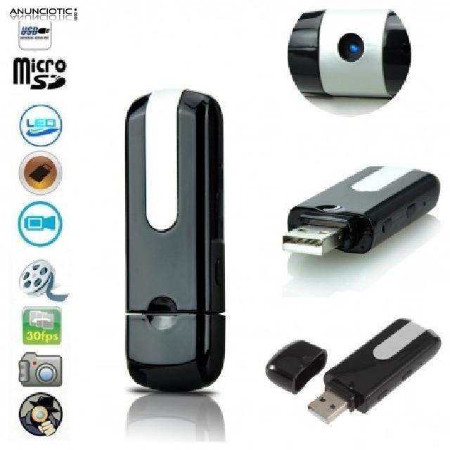 Pen drive camara hd espia