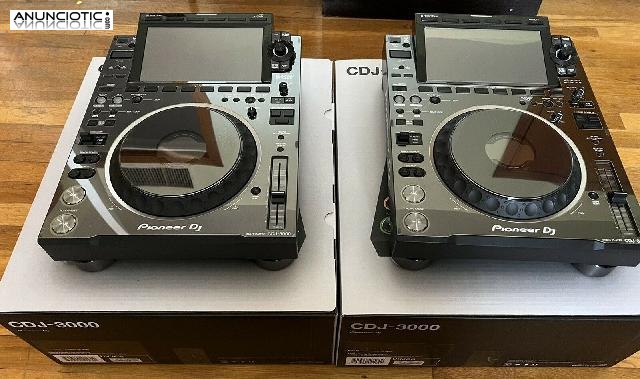 Pioneer CDJ-3000/Pioneer CDJ 2000NXS2/Pioneer DJM 900NXS2/Pioneer DJM V10