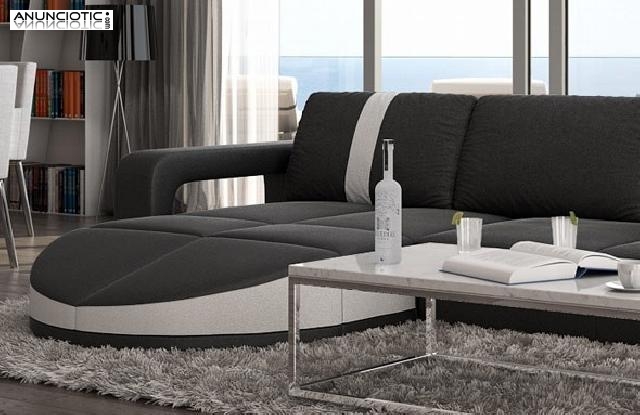 Sofa de diseño moderno Rosa negro con