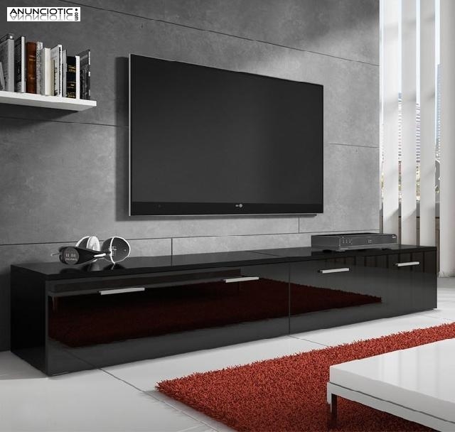 Mueble de TV modelo Arona 2 color negro