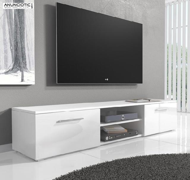 Mueble TV modelo Manila en blanco