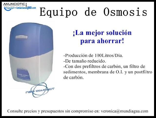 Productos para el tratado del agua. ¡Cuídate!