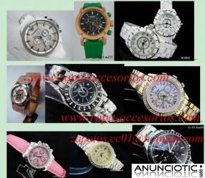 relojes al por mayor de marca y joyas MK, LV, Armani, Chanel