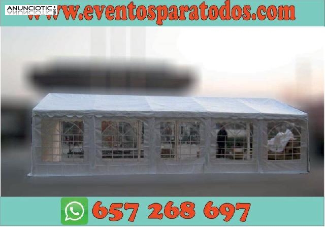 Carpas medida 3x10m 30m2 