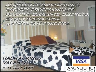 HABITACIONES VALENCIA. ALQUILER PARA ESCORTS PROFESIONALES