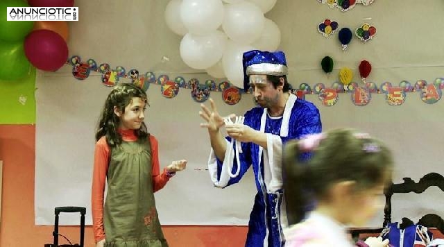 Animadores para fiestas infantiles Valencia fin de curso