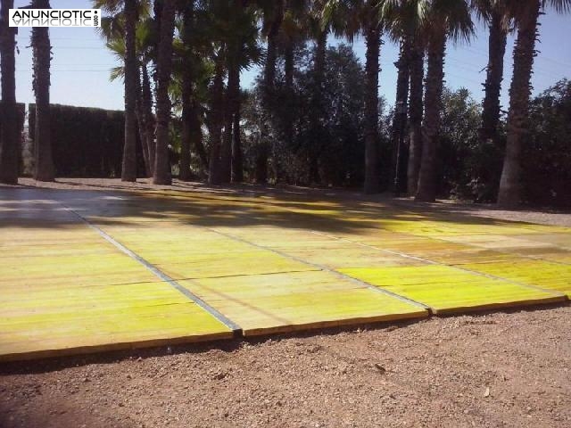 Venta de 600m2 de tarima para eventos