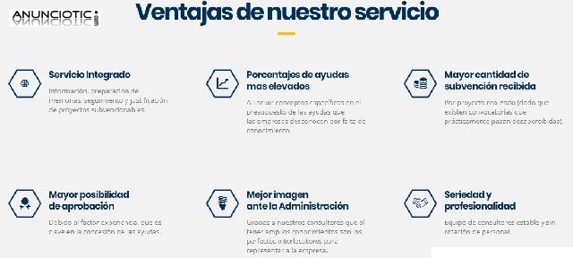 SF Consultores, maximizamos las ayudas de tus proyectos