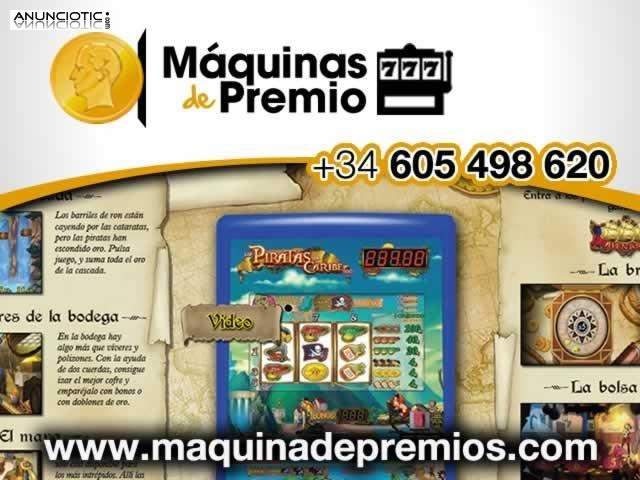 Líderes en venta de slot machines