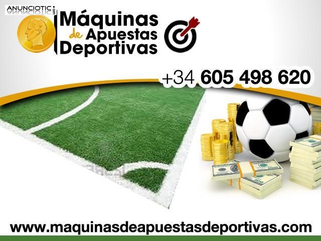 Máquinas de premio, apuestas deportivas