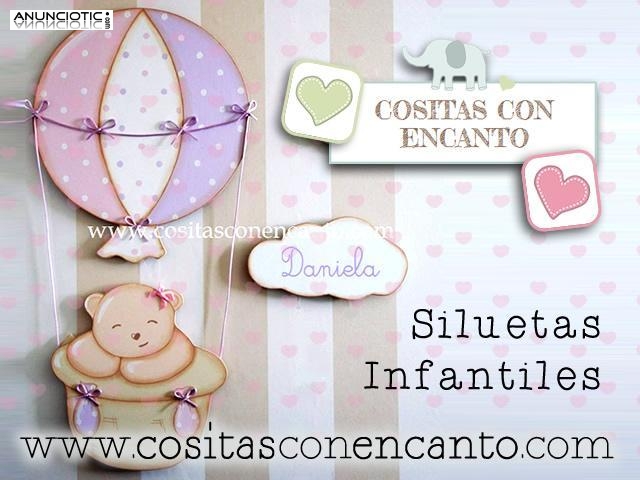 Decoración infantil placas de puertas