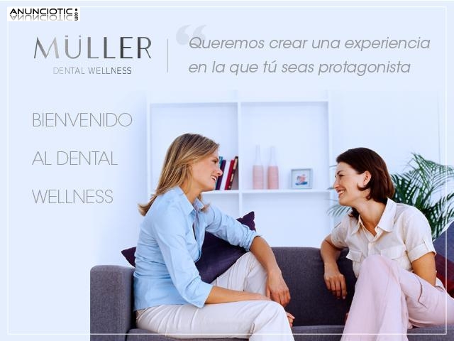 Presume de encías visita clínica Muller