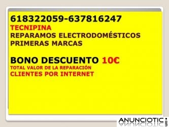 Avería en tú electrodoméstico?, lo reparamos con descuento 10-618322059