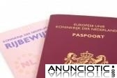 CARNET DE CONDUCIR, PASAPORTE, DNI , Permiso de Residencia