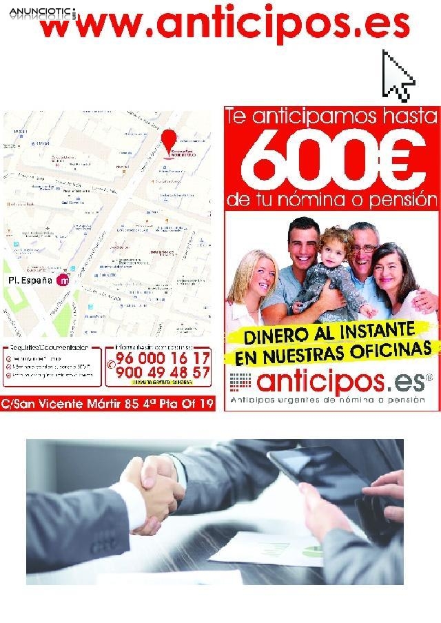 Microcrédito de hasta 500 euros en efectivo