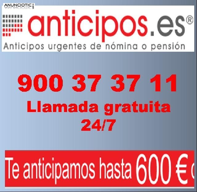 ¿necesitas un anticipo de dinero