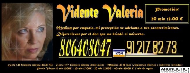 Valeria Vidente Medium, El tarot garantizado 806408047, seriedad