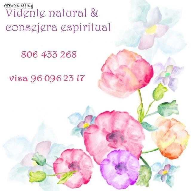 Vidente consejera espiritual y guía. Videncia, tarot, rituales, oraciones