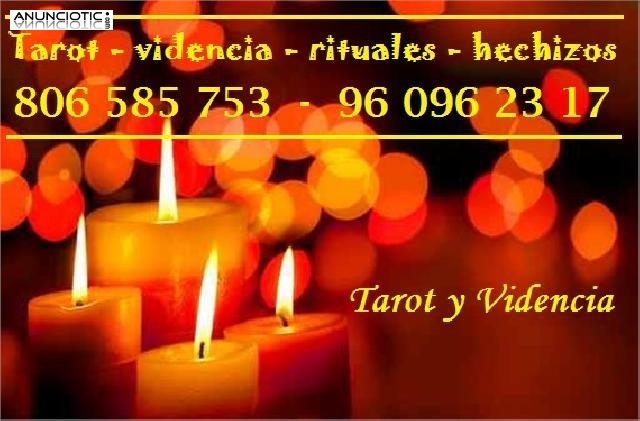 Tarot, videncia, rituales y hechizos. Amor, dinero, trabajo, etc..