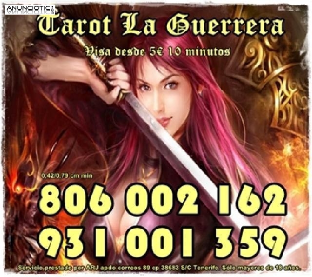 Oferta Tarot Diosa Guerrera Visa 10  20 min. Tarot por Visa y 806 las 24 h