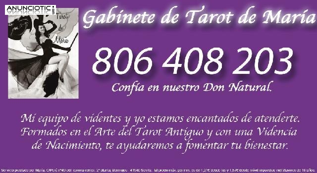 Tarot de María, sin esperas, atiendo de inmediato, las 24 horas.