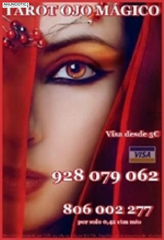 Tarot barato el Ojo Mágico Visa desde 5 15mtos 928 079 062, 