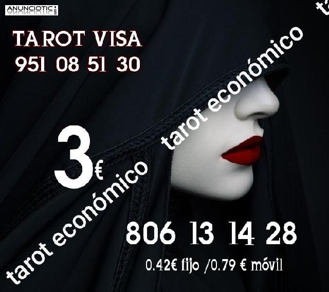 Tarot 3 euros visa y 806 económico 0.42/ min