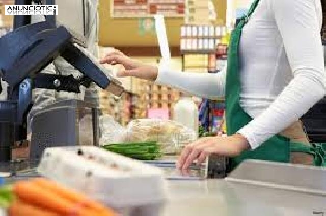 Se buscan cajeros,reponedores,dependientes para supermercados