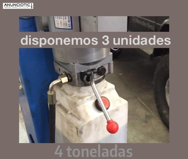 Se venden 3 elevador seminuevos 