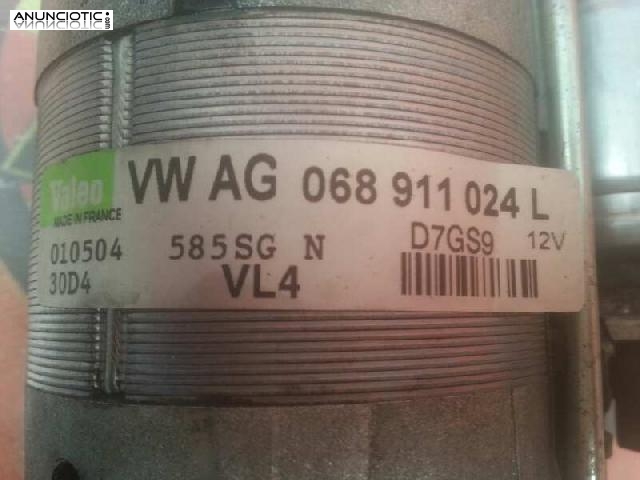 Motor arranque audi a4  referencia 068911024l