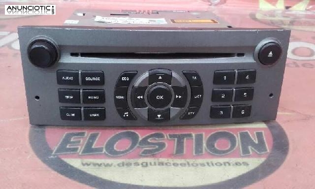 Sistema de audio radio cd peugeot 407 