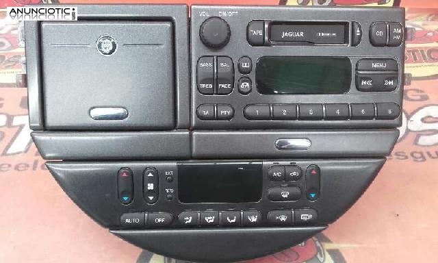 Sistema de audio radio cd jaguar s type