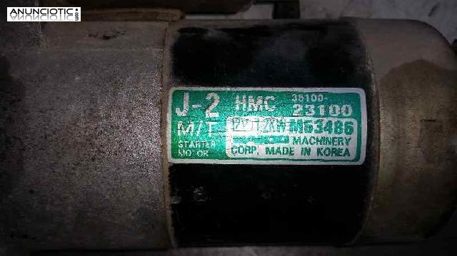 Motor arranque 3631989 m53486 hyundai