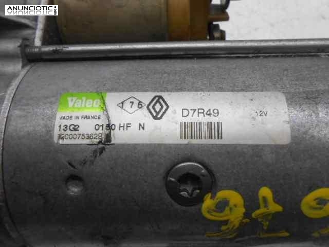 Motor arranque 3322331 d7r49 renault