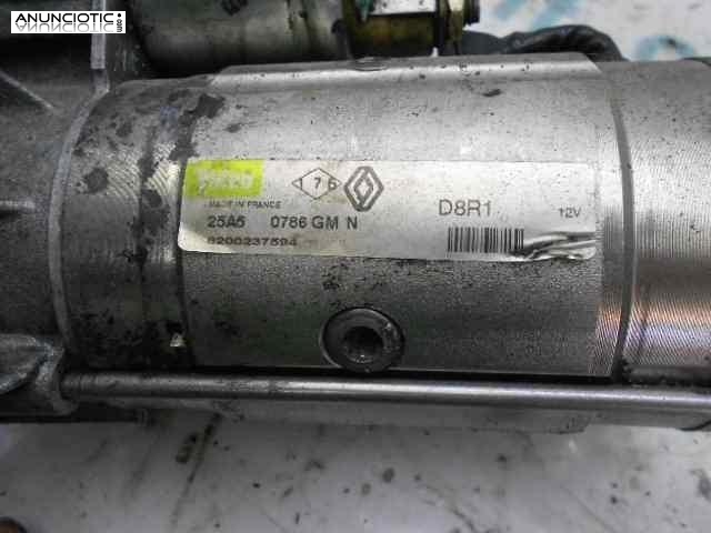 Motor arranque 2851654 d8r1 renault