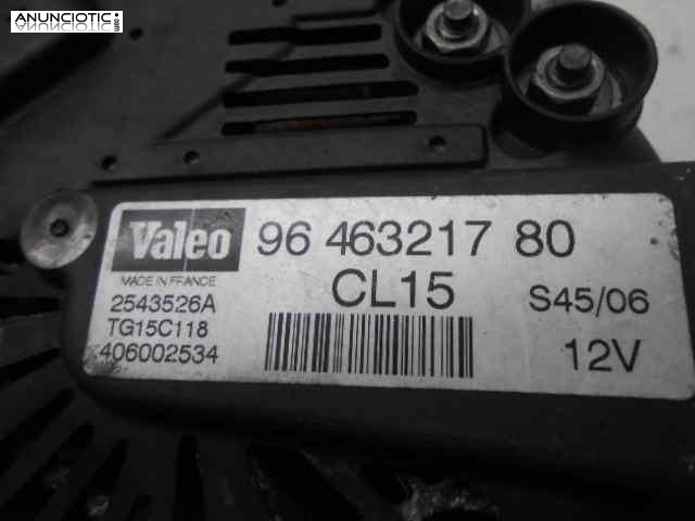 Alternador 3140536 2543526a peugeot