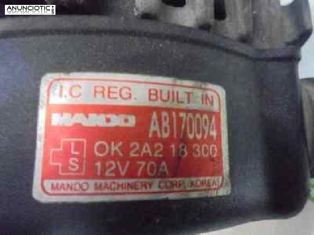 Alternador 373349 kia shuma 1.5 comfort