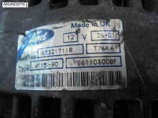 Alternador 350885 ford fiesta berlina