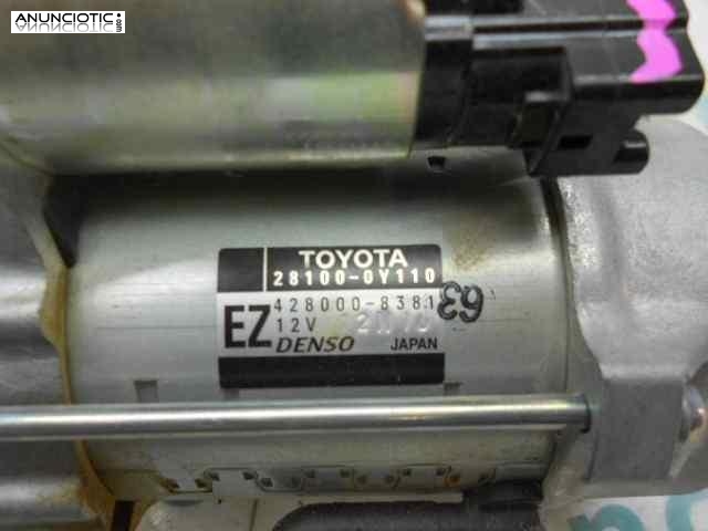 Motor arranque 3031659 4280008381 toyota