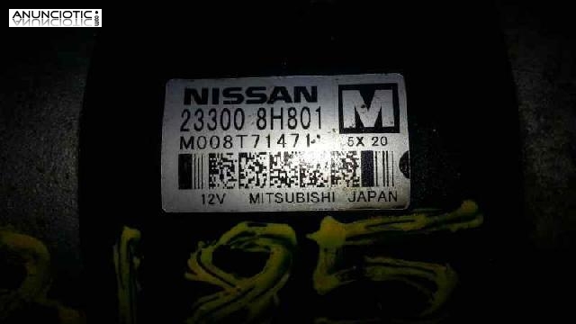 Motor arranque 3127942 nissan x-trail