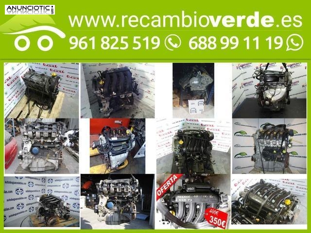 Motor completo megane tipo k4m760