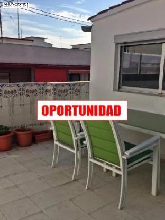 Atico con amplia terraza 