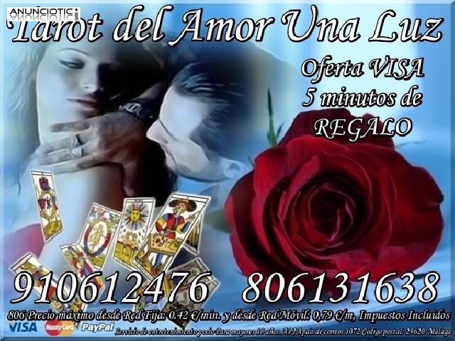 UnaLuz OFERTA VISA 910612476 desde 7/15 minutos + 5 MINUTOS DE REGALO