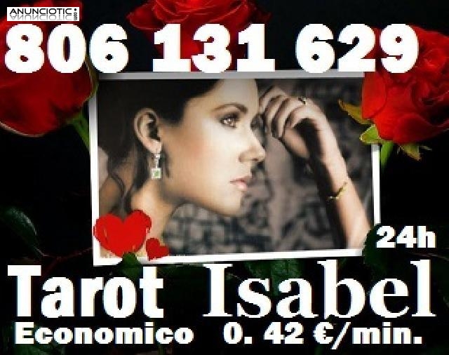 TAROT ISABEL 806 131 629 Experta ECONOMICO 0. 42 /min.